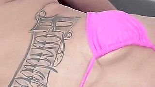 Hot Brunette Blowjob, Footjob and Fucking in the Gloryhole!