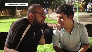 Amateur Latina slut trainer swallows cum after workout with students