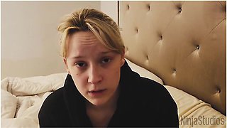 My Blonde Big Tits Lesbian Step Sister Wants To Get Pregnant - Smarty Kat 314 With Cock Ninja