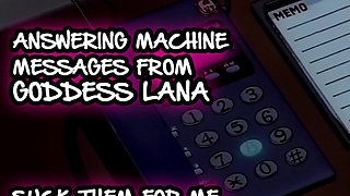 AUDIO ONLY - Answering machine messages 1 suck them for me