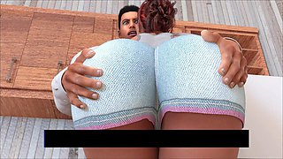 Future Money Man Catches BBW Wife Cheating with Boss in Kitchen