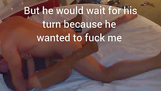 Dirty Talk Wife Tells Husband All About Mfm Threesome She Had When She Had Out of Town Trip
