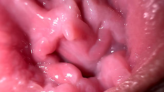 Close up wide pussy spreading and dirty talk, Sexy Mia wants to cum with you