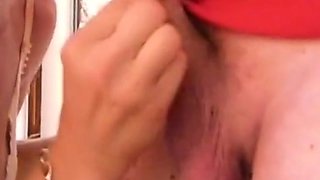 French Girl's Blowjob Threesome
