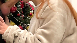 Dude on Semen Retention Couldn't Hold It and Covered Nut All Over His Cute Stepsister