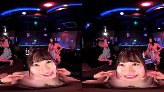 Mysterious Japanese beauty guides you through sensual point of view fantasies