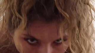 Candice Demellza POV BBC blowjob and foreskin play