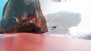 My skinny friend having sex with my cuckold boyfriend