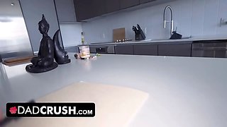 Big Assed filipino princess bribes her stepdaddy and gags on his big rod - dadcrush