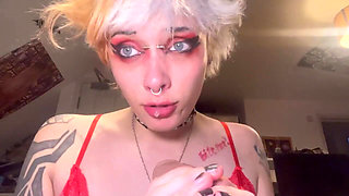 Sexy Goth Nurse Gives You Final Suck and Fuck Before Penectomy