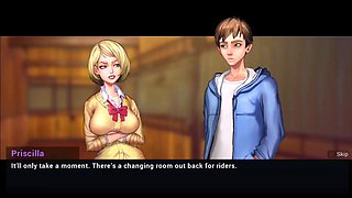 Taffy Tales 27 - Sara gave Johannes a blowjob...Priscilla and Johannes went to the movies...Johannes fucked Gerda