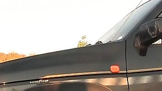 Ally Enjoys Wild Ride in Jeep