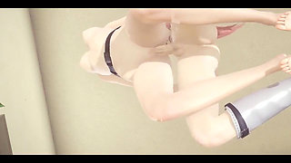 Jujutsu Kaisen Hentai - Nobara Kugisaki Hardsex in a Library - Japanese Asian Manga Anime Game Porn