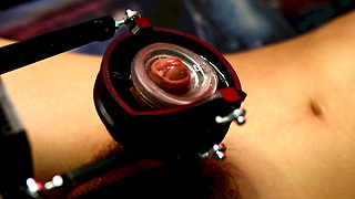 Testing the penis for endurance until it wears off