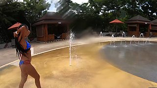 Cute Asian GF big ass anal fucking