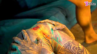 Tattooed Girl Got Caught Fucking Herself with a Big Toy, ANAL, BJ, Cumshot