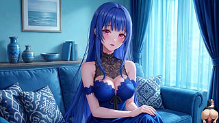 Pretty Young Girl Sharing Passionate Moments AI Hentai