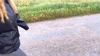 Frisky Girl Sucks And Fucks Mark Pirson Outdoors In The Wild