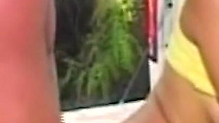 Hot Brunette Babe Gets Rough Outdoor Pounding and Creamy Cumshot