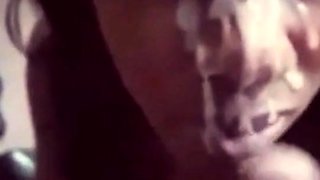 Ebony Amateur's Massive Facial