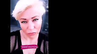 My Wife Is a Cool Webcam Slut Hot Mature Bitch in Yellow Dress