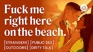 ASMR Audio Porn: Hot Stranger Fucks You on a Rio Beach - Public Sex, Risky Sex & Dirty Talk - Erotic Audio Roleplay for Women