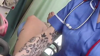 Nurse Ruby's Degrading Vaginal Exam: Pierced Slut Rosa Inspected, Stretched & Broken in Medical Room