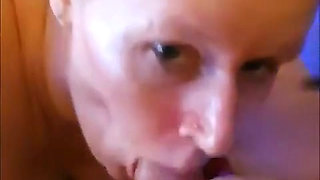 New Year's Blowjob, Without Make-up and Tired
