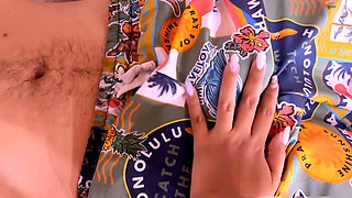 Amarantacastro gives a blowjob to a student with big butt