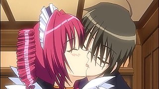 Blondes and brunettes in a steamy hentai orgy