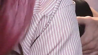 Seamstress in the Atelier Measures Cock and Fucks with Future Groom