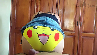POV: the Otaku Girl Put Her Ass on My Cock and Squeezed It Until I Was Dry