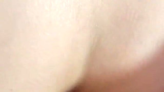 She Sucked off the Delivery Guy and Got a Creampie in Her Ass.