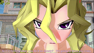 Mai Valentine hot ahegao sex - Yu Gi Oh