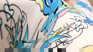 PUBLIC Hot sexy latina EMANUELLY RAQUEL FLASHING TITS AND SOME MORE AT THE GYM