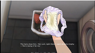 Plowed caught masturbation while sniffing granny panty