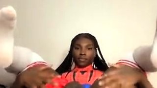 Bronzebarbiee Shakes Booty In Costume