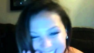 BBW Webcam Girl Flashes Her Huge Tits