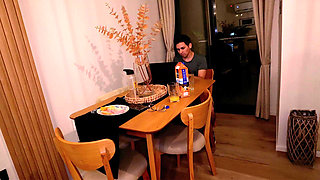 Her Husband Was on the Computer, and I Was Fucking His Wife in Their Own Bed