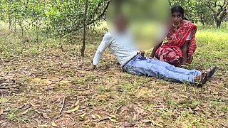Fucked by a school student in forest,she first time forest outdoor sex by her school life boy friend.