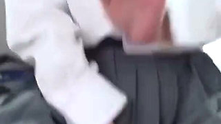 Knee-high Beauty Loves Cock - a Naughty Lesson Turns Into Wild Sex - Cut2