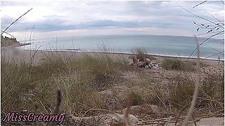 French Teacher Slut Blowjob Amateur On Nude Beach Public Front Stranger With Cumshot