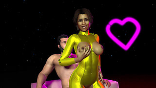 Star Trek Mulatto Got Under Mind Control and Fucked Hard