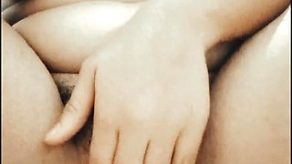 Ranou the Algerian Muslim plays with her