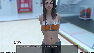 Stranded in Space - Petite Brunette Wants to Do It on Ping Pong Table