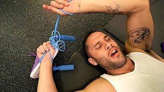 Mazzy Grace's Wild Bondage Heat in a Sultry Gym Escape