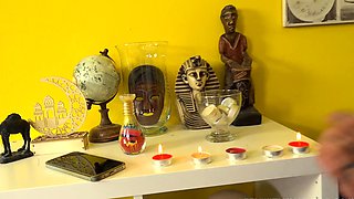 Black niqab and high heels are a great combination