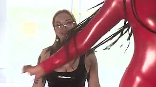 Cute Ebony Babe Jenna Foxx Spanked by Emma!