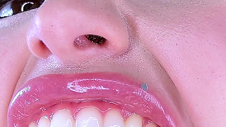 Teeth Fetish Extreme Close-up Dental Examination