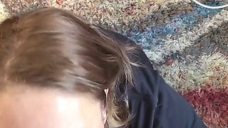 Sexy MILF Admits to Wanting 4 Cocks at Once She Sucks Him Twice and Cums so Many Times so Much Cum in Public